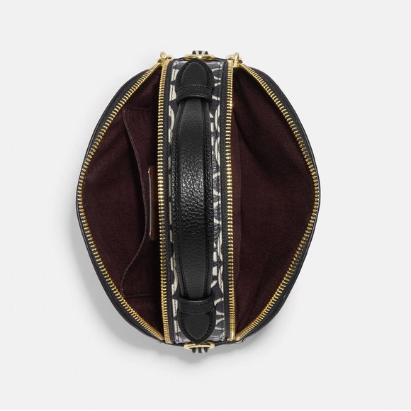 ❤️🐭 Disney Mickey Mouse X Keith Haring Serena Satchel Gold/Electric Red Multi - Picture 7 of 12